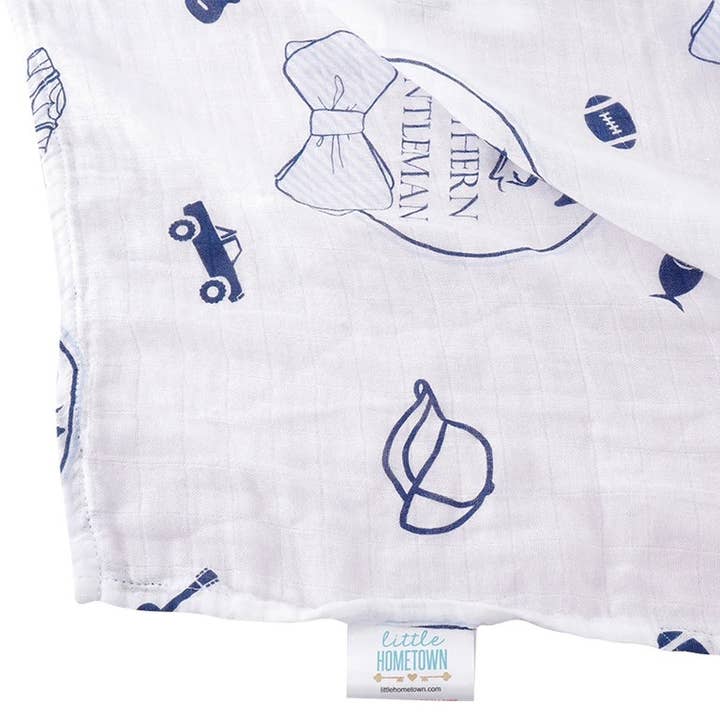 Little Hometown - Wholesale Swaddle - Baby - Southern Gentleman Swaddle