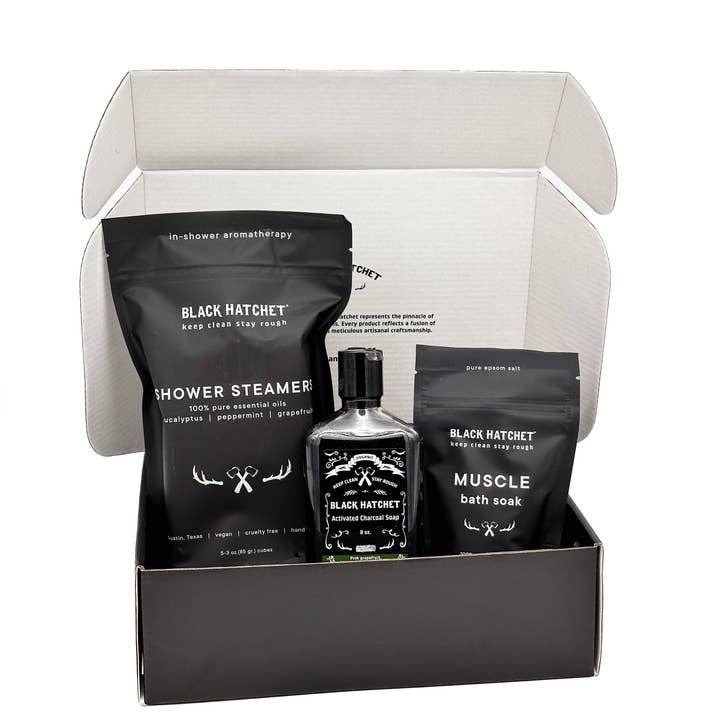 Black Hatchet - Wholesale Bath & Body Set - Men's - Black Hatchet Gift Set - for Men0