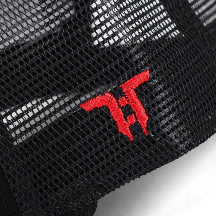 Tokyo Time - Wholesale Trucker Hat - Unisex - Tokyo Time Mount Fuji Cap - Black/Red