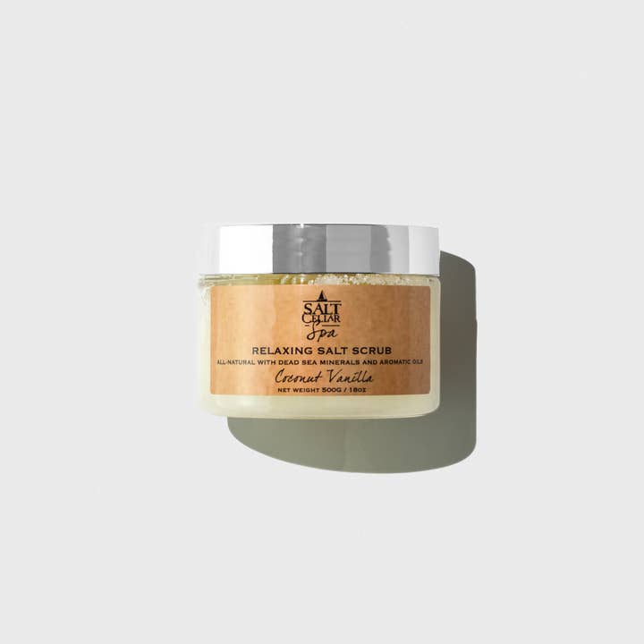 Salt Cellar Spa – wholesale Kroppsskrubb/Exfoliant – Kokos Vanilj Salt Scrub
