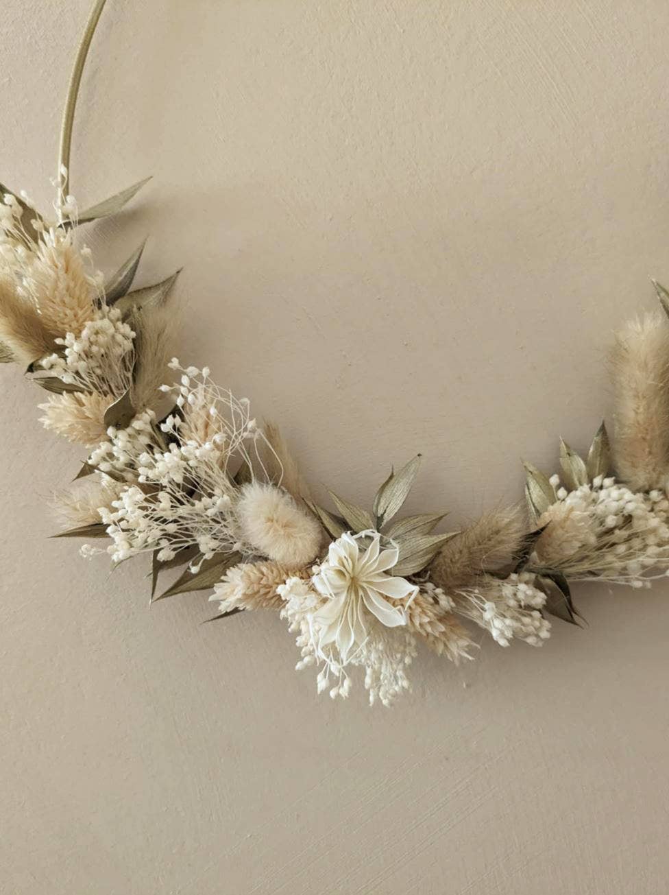 Maison Oline - Wholesale Wreath - Egg-shaped dried flower wall wreath - Easter1