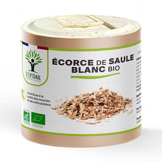 Saule bio - Complément alimentaire - en gélules pour la vente par Bioptimal