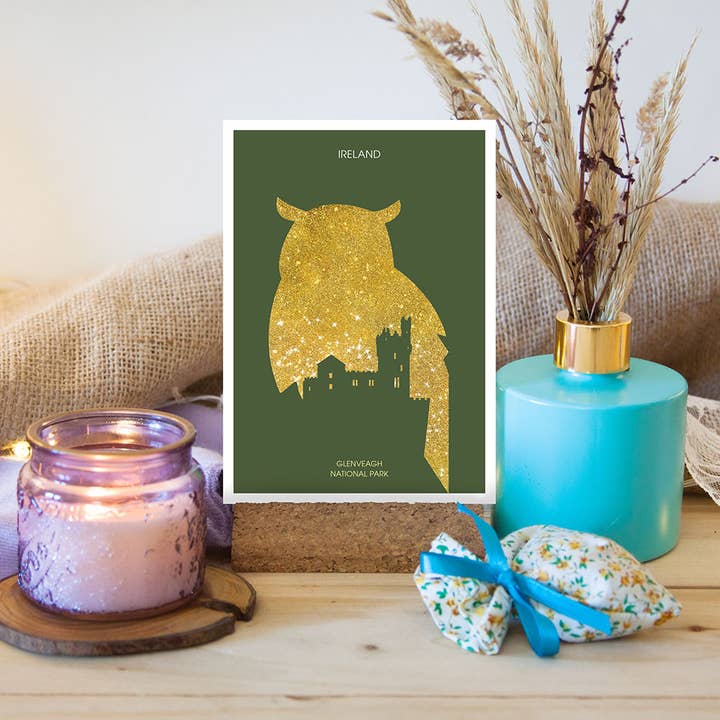 Postkort Glenveagh National Park Irland - Ugle for engroshandel hos diademadisara