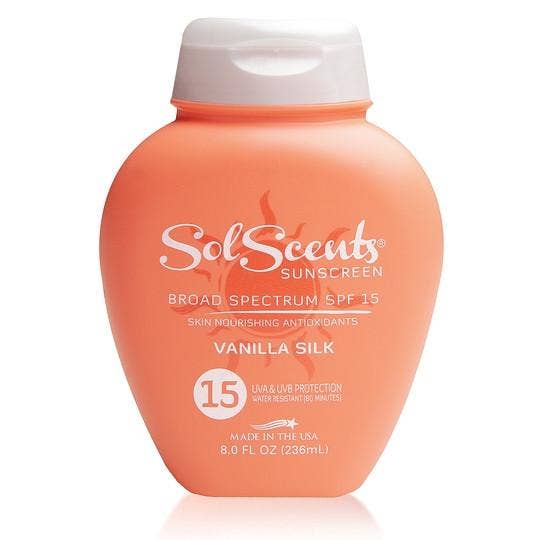 *hype – wholesale Sunscreen – SOLSCENTS® VANILLA SILK SUNSCREEN LOTION