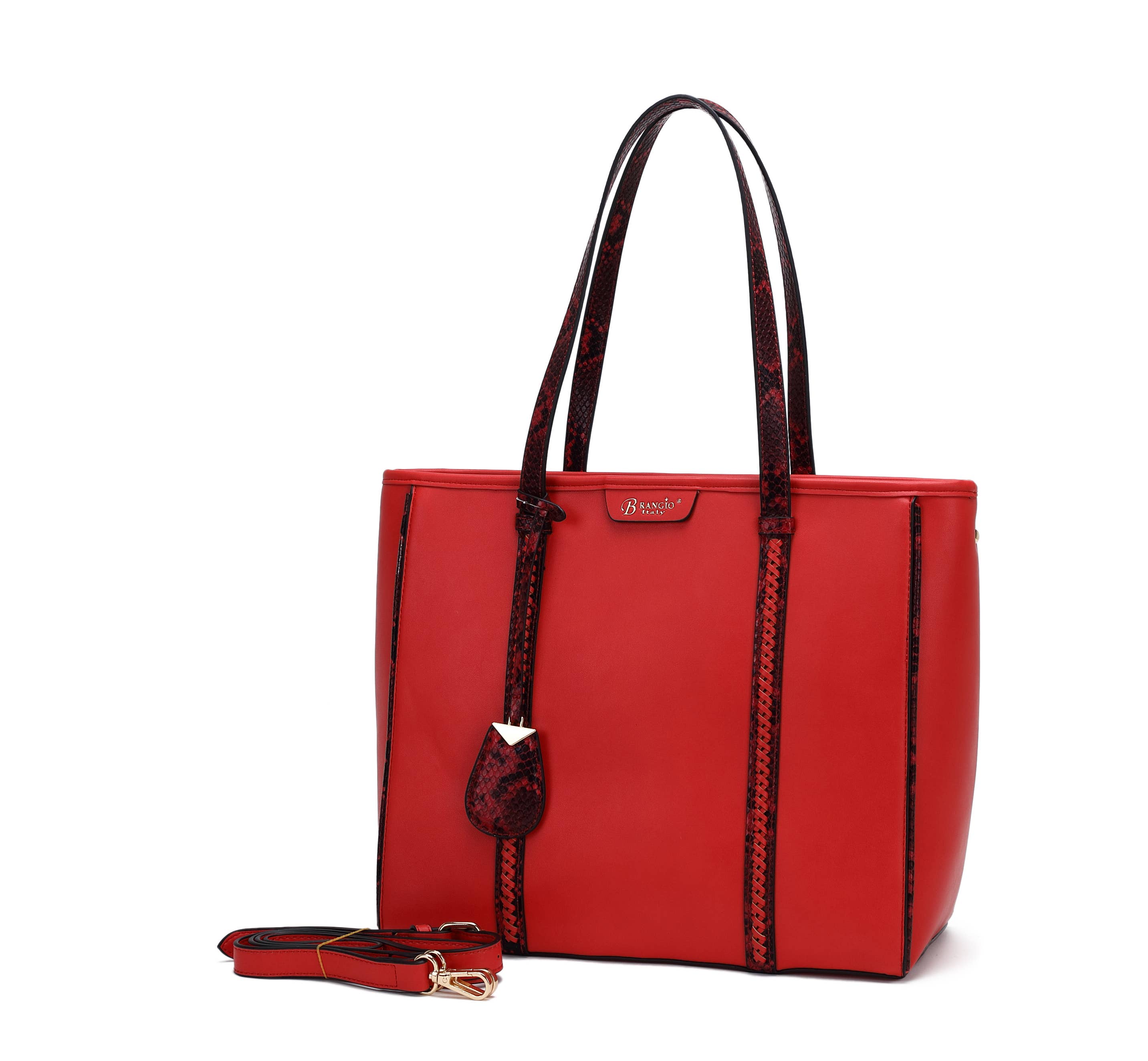 Brangio (Italy) Company Inc. - Wholesale Tote Bag - Women's - Brangio Sleek Serpentine Tote Bag1