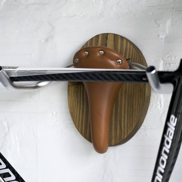 The Iron Roots Designs - Wholesale Wall Mounted Shelf - Bicycle Taxidermy Bike Wall Display "The Longhorn"