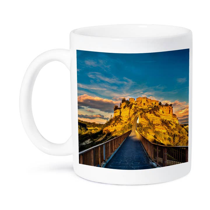3dRose - Wholesale Coffee Mug - 3dRose, Italy, Civita, Bridge to Civita, Mug8