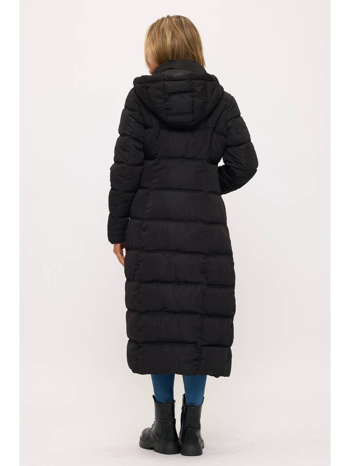 Coalition Apparel Inc - Vendita all'ingrosso Piumino - Donna - CLANP0113: Cappotto con Cappuccio Skyline Elite2