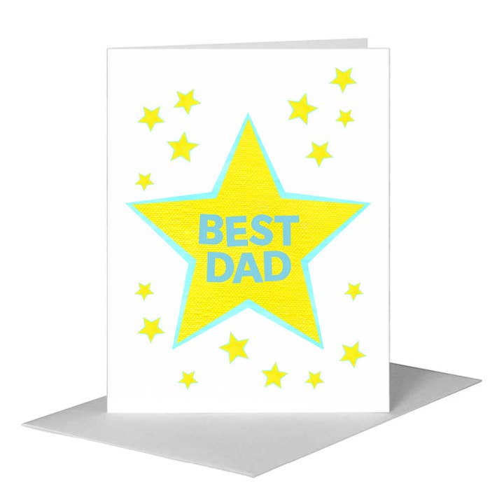 Étoiles, carte de vœux (n°7538G) pour la vente par Printed Canvas