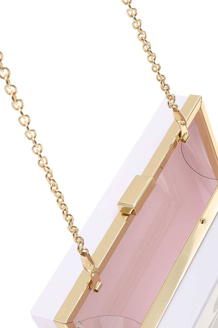 White Ace Heart Card Clutch Evening Bag 2155 for wholesale on Faire3