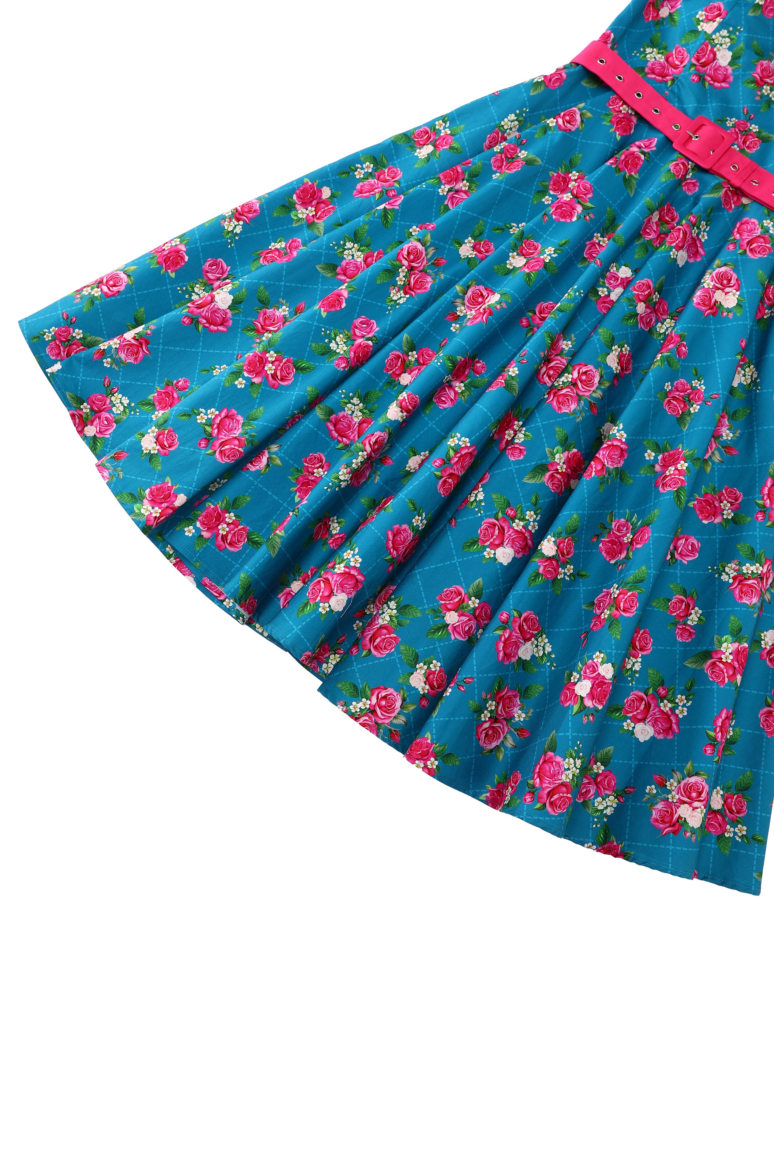 Dolly & Dotty - Wholesale Dress - Women's - Daisy Fifties Style Rose Halter Dress4