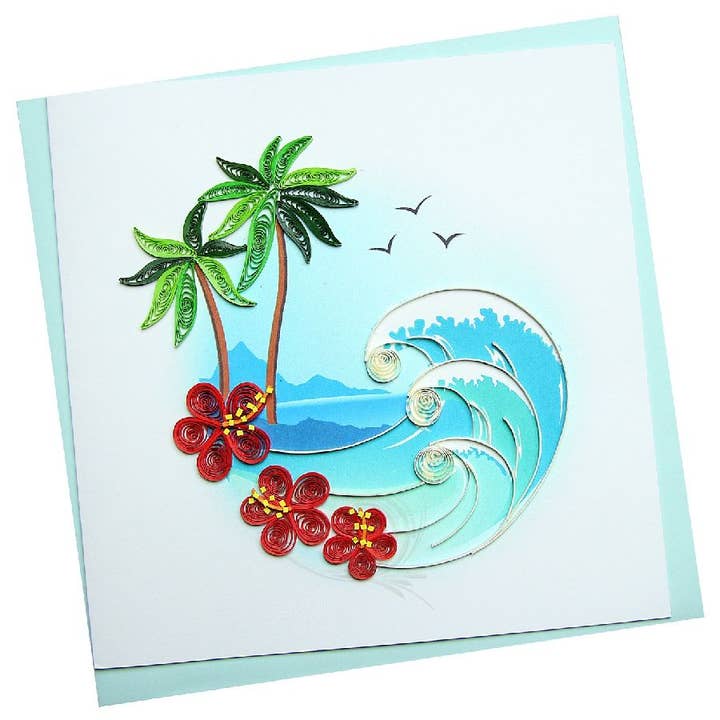 FÉRIAS Cartão Quilling por atacado de Origamo