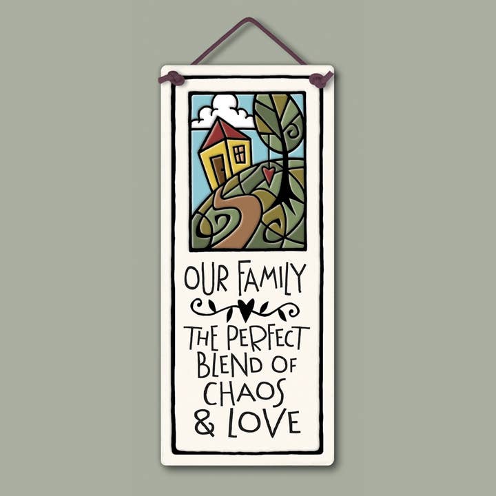 Macone Clay / Spooner Creek - Wholesale Sign - 232 - Chaos and Love Wall Art