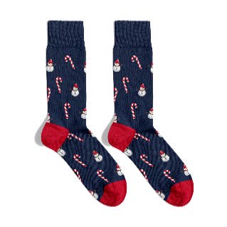 Seamless Organic Cotton Christmas Socks for wholesale by Billy Brown