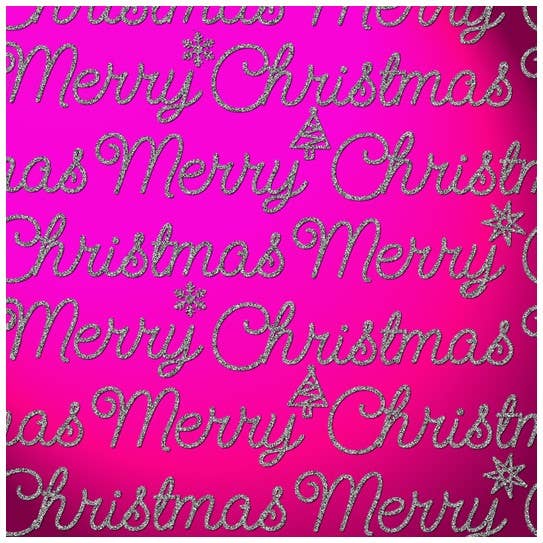 The Unique Paper Company US - Wholesale Wrapping Paper Roll - Pink Christmas Glitter Roll Wrap (box of 42 rolls)