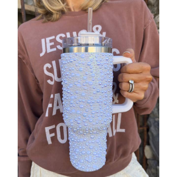 Live Love Gameday® - Wholesale Insulated Mug/Tumbler - Pearl 40 Oz. Tumbler