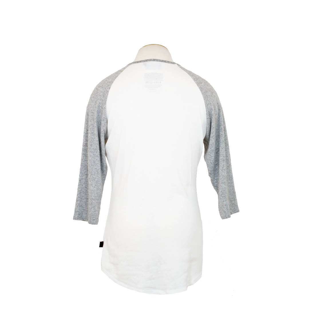 Maskdanna by Califortunate - Wholesale Screen Printed T-Shirt - Men's - MEN'S ABBOT BASEBALL TEE HEATHER GRAY1