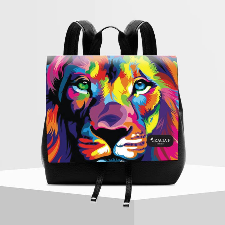 Zaino Molly Lion Fantasy di Gracia P - Backpack för wholesale av GLOBALSHOP SRL