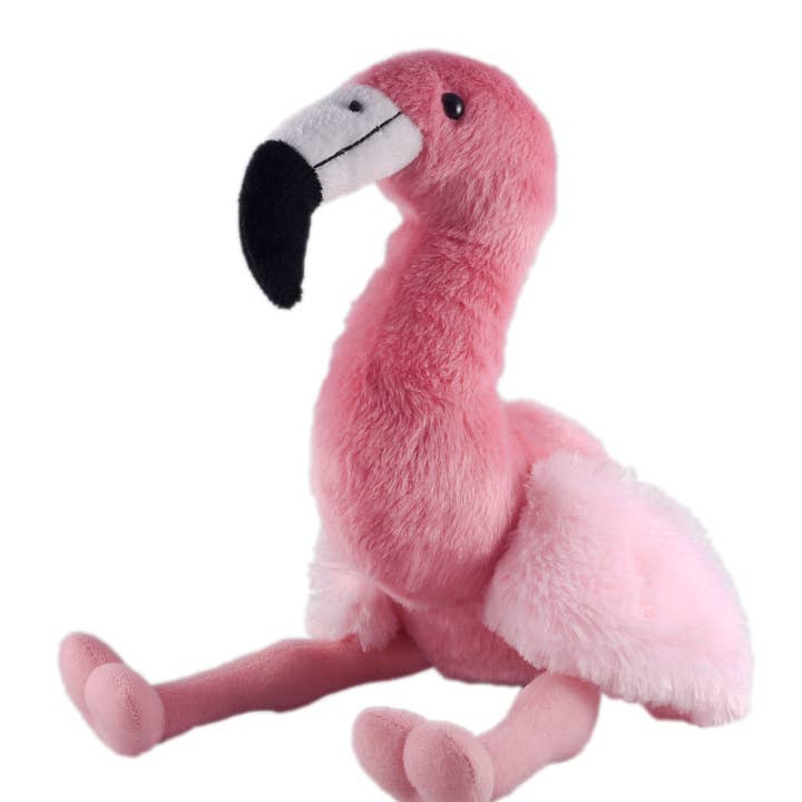 Flamingo Bean Bag dyr 8" for engroshandel hos Plushland