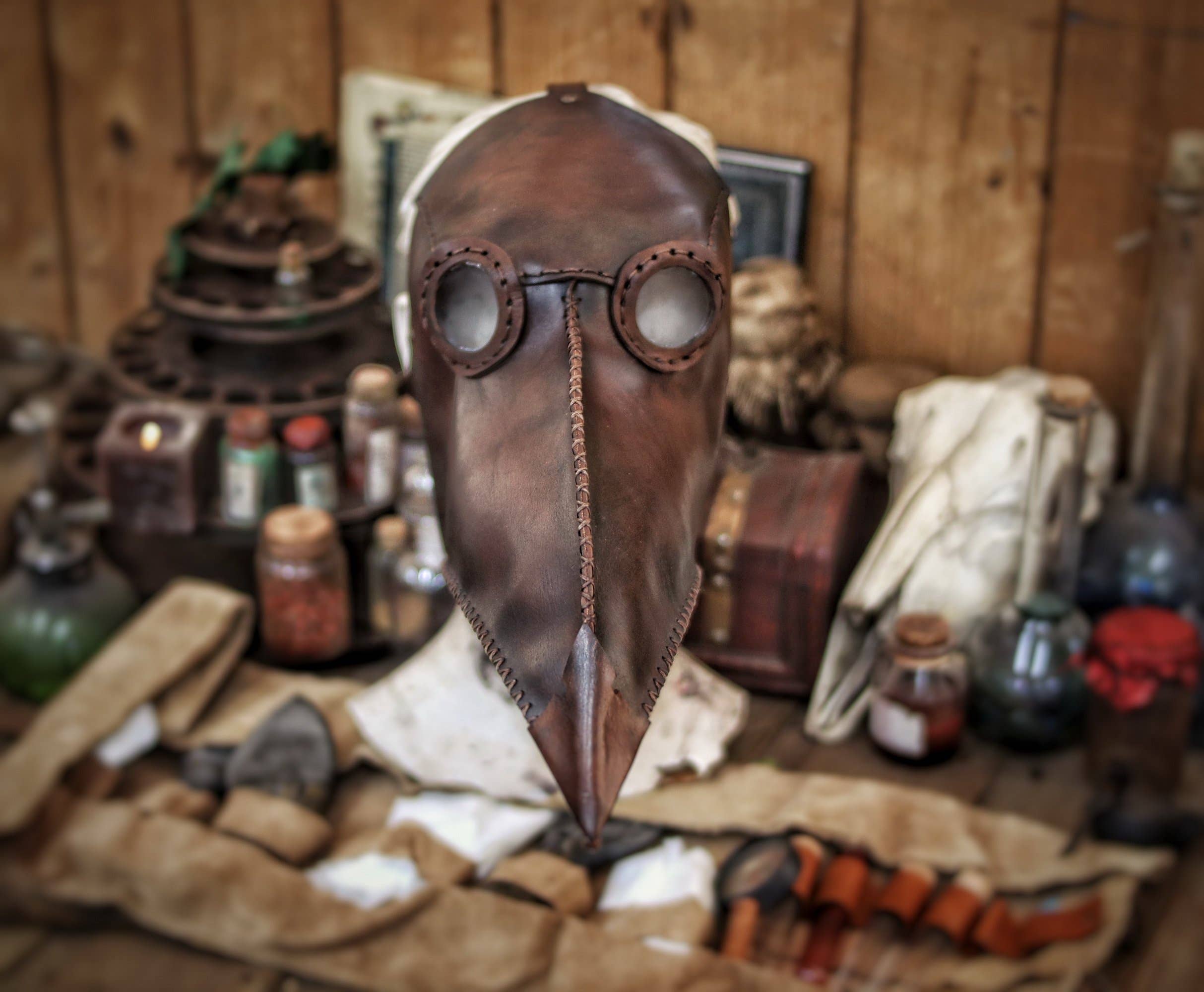 Outcast Props - Wholesale Verkleedkleren - Volwassene - Pest Doctor Masker.6