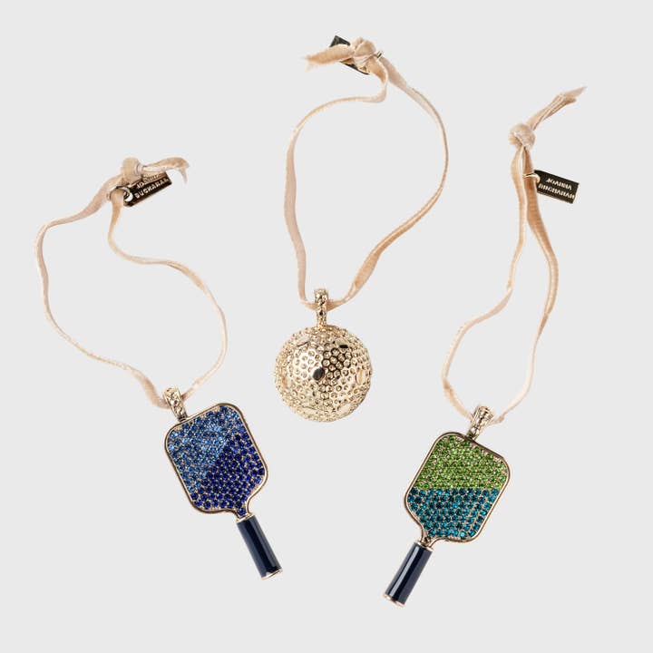 Joanna Buchanan - Wholesale Ornament Set - Pickleball boxed gift set0