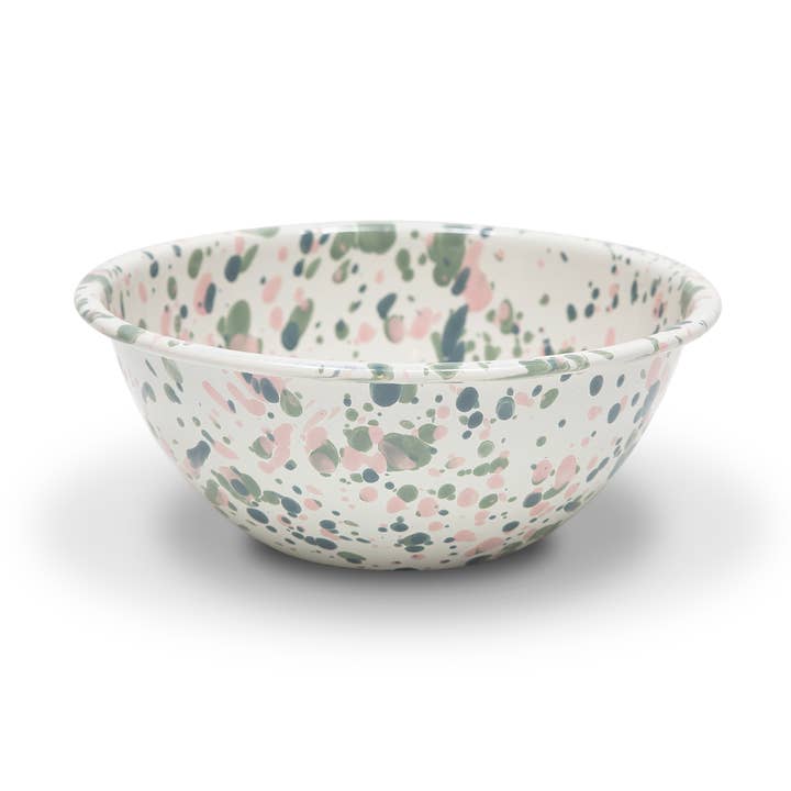 Catalina Enamelware Small Serving Bowl for wholesale by Crow Canyon Home