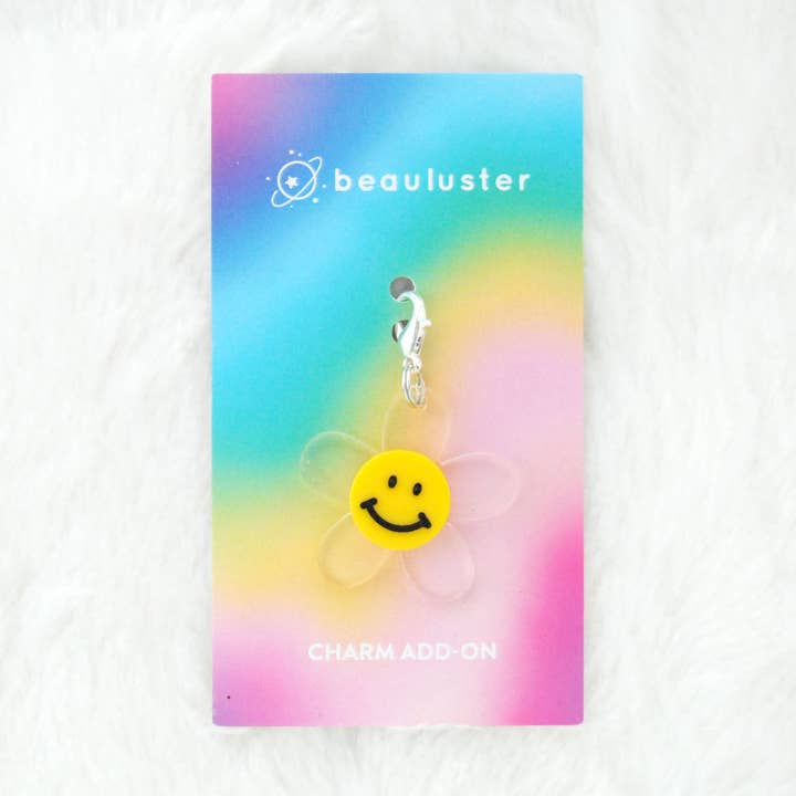 Happy Flower Charm for wholesale by Beauluster