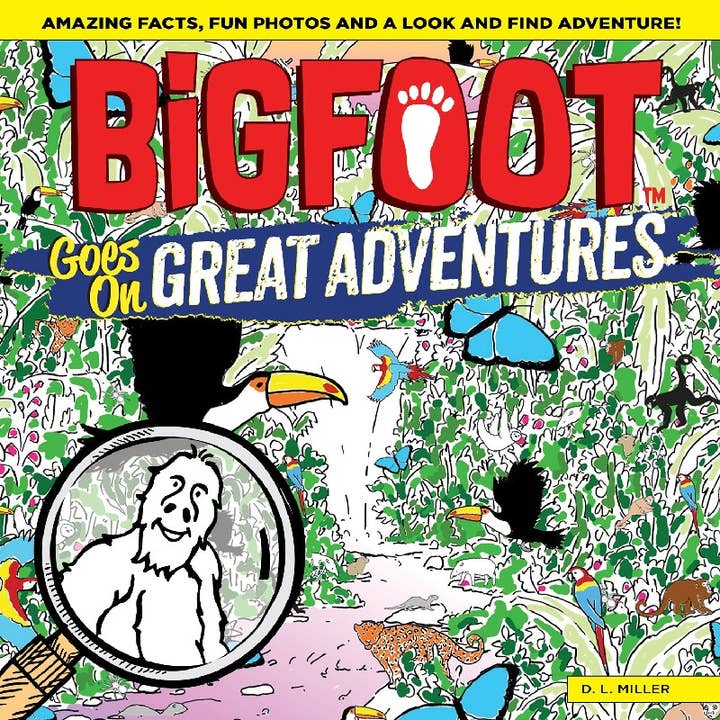 Activity Book - BigFoot Great Adventures Soft Cover for wholesale by Wellspring
