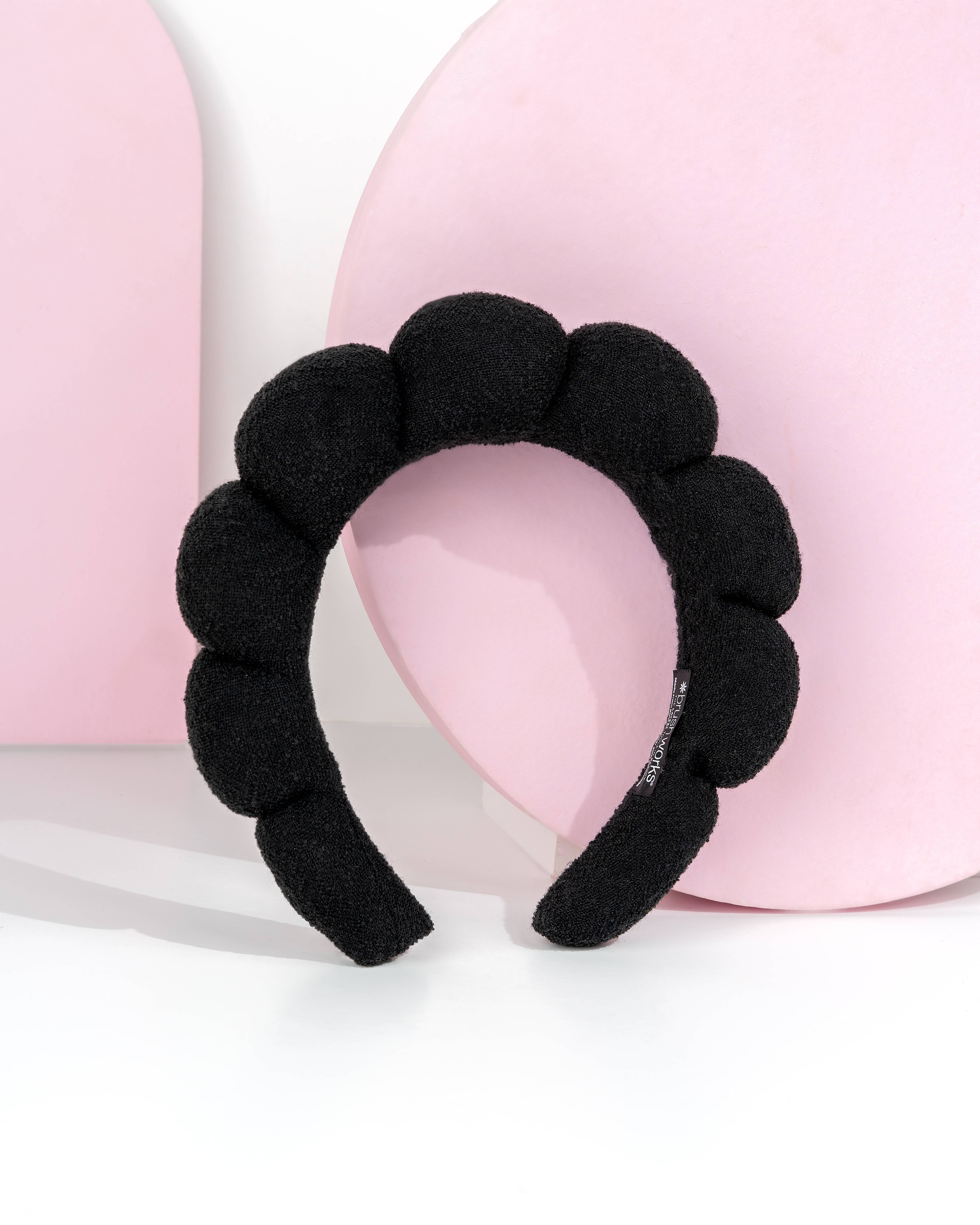 Soinvogue - Wholesale Spa Headband - Brushworks Black Cloud Headband2
