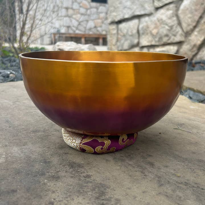Sunrise Spiral Singing Bowl for wholesale by The Ohm Store