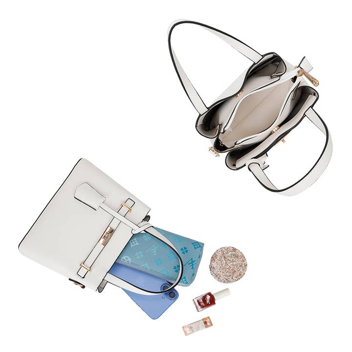 Gallantry - Wholesale Top Handle Bag - Women's - Malina (DQ-8680-2)1