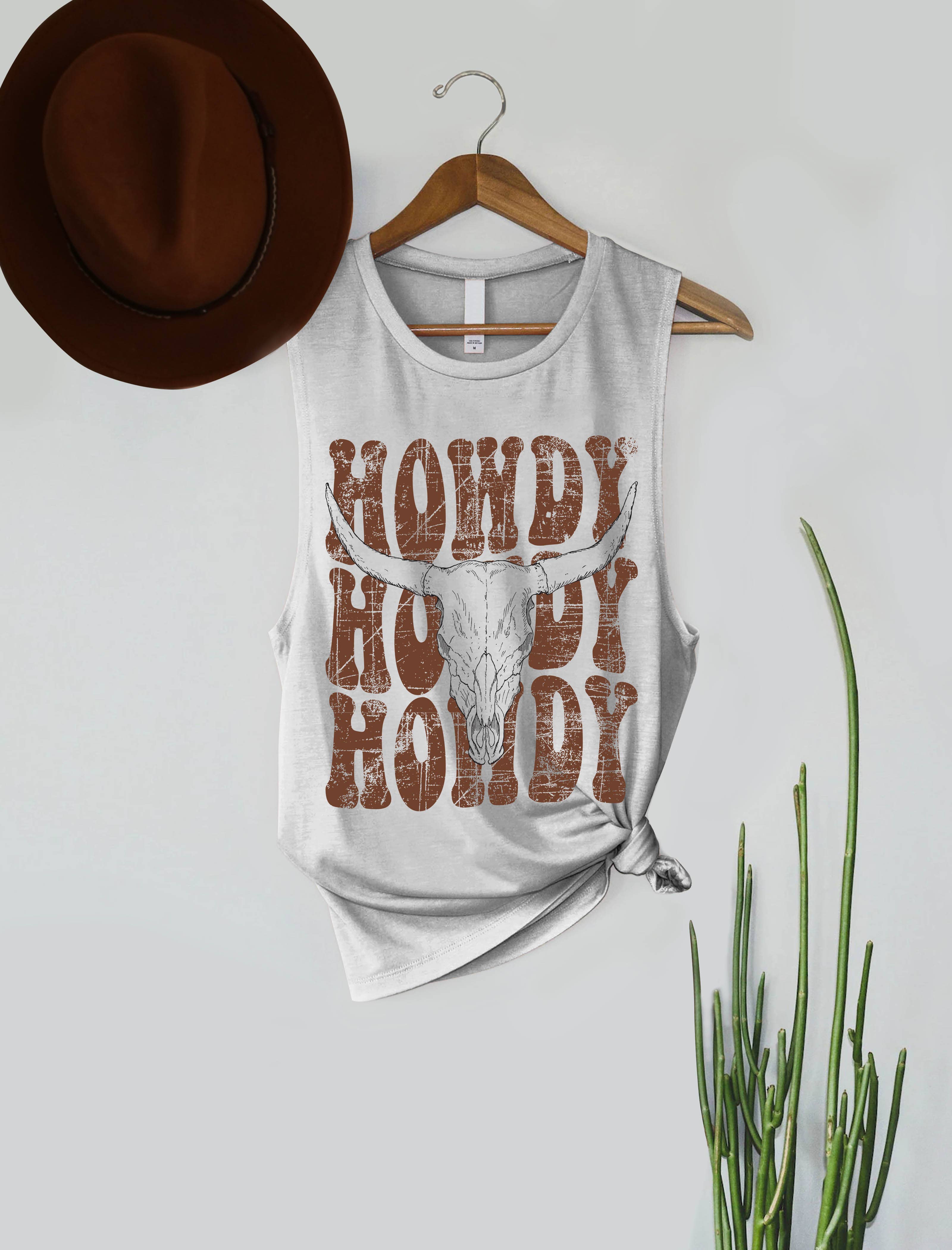 PINK NABI - Vendita all'ingrosso Canotta - Donna - Howdy Howdy Howdy2