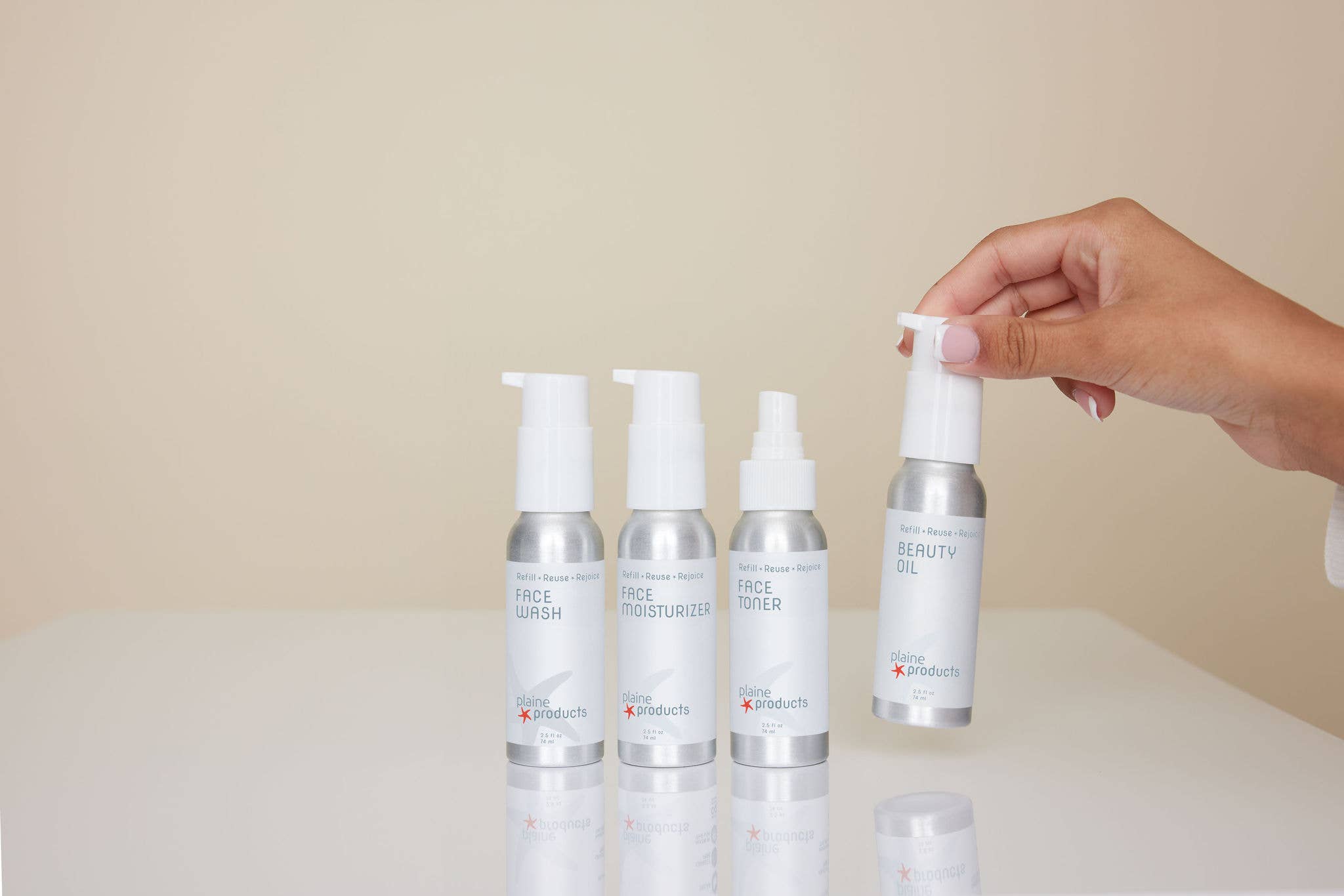 Plaine Products - Wholesale Facial Cleanser - Face Wash 2.5 oz (pump not included)5