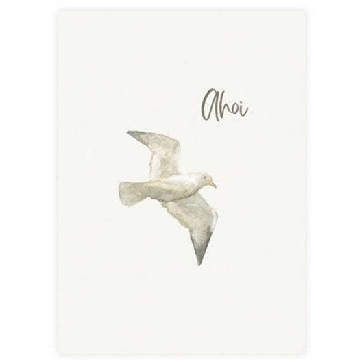 Postcard Ahoy Seagull | Greetings for wholesale by Hey!Cards GmbH & Co. KG