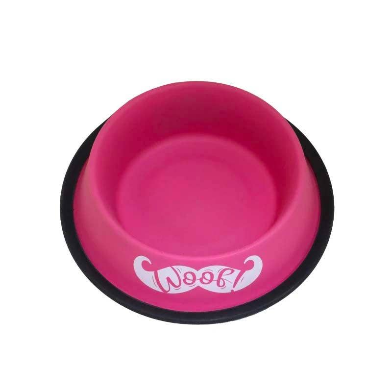 Croci - Wholesale Pet Bowl - Cat/Dog - Steel dog bowl — New Color - Crosses4
