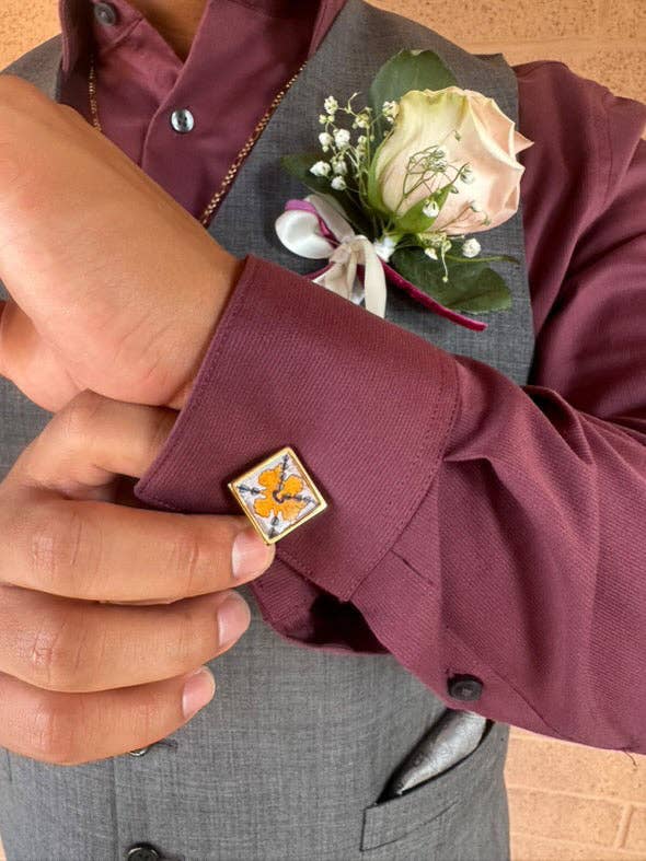 Santa Barbara Azulejos para Levar: BOTÕES DE PUNHO por atacado de CreaTiffity Studios