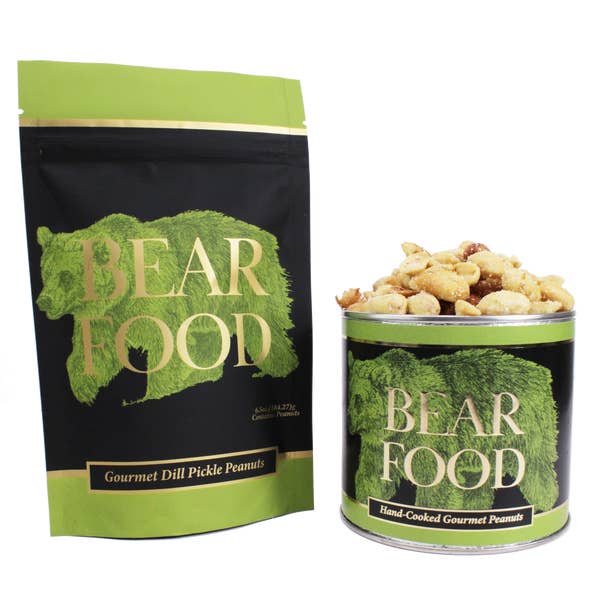 Dill Pickle Gourmet Peanuts for wholesale by Bear Food