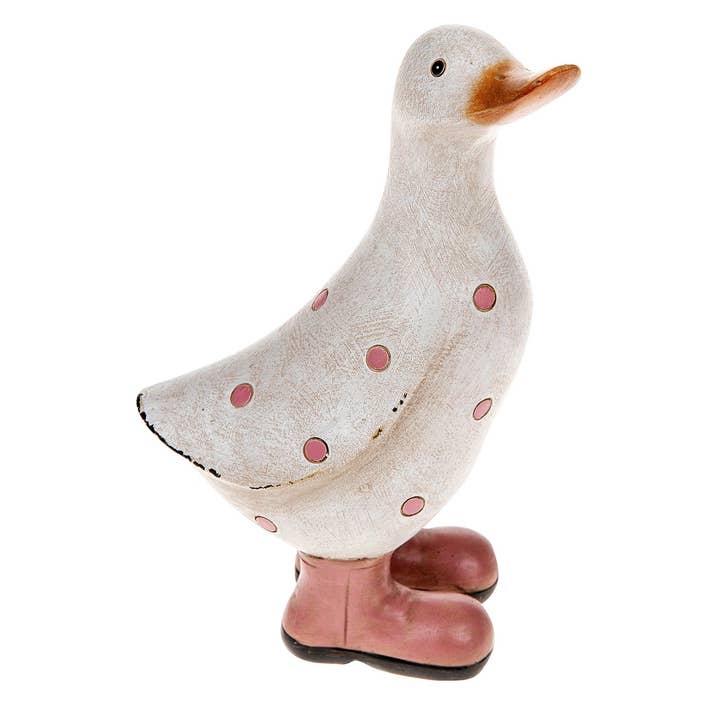 David's Polka Dot Duck Small Pink for wholesale by Joe Davies