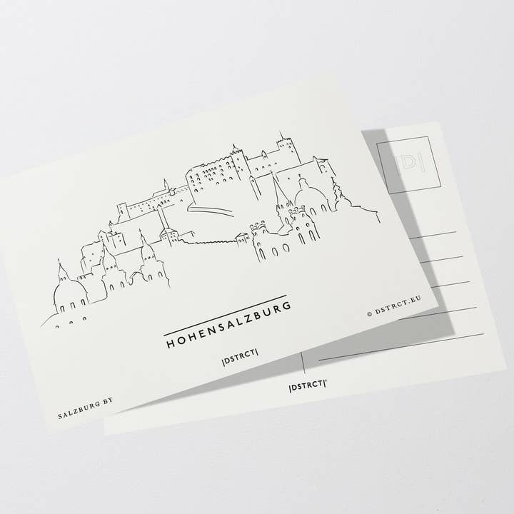 DSTRCT - Wholesale Art Print - Hohensalzburg | Relaxed Design | Salzburg1