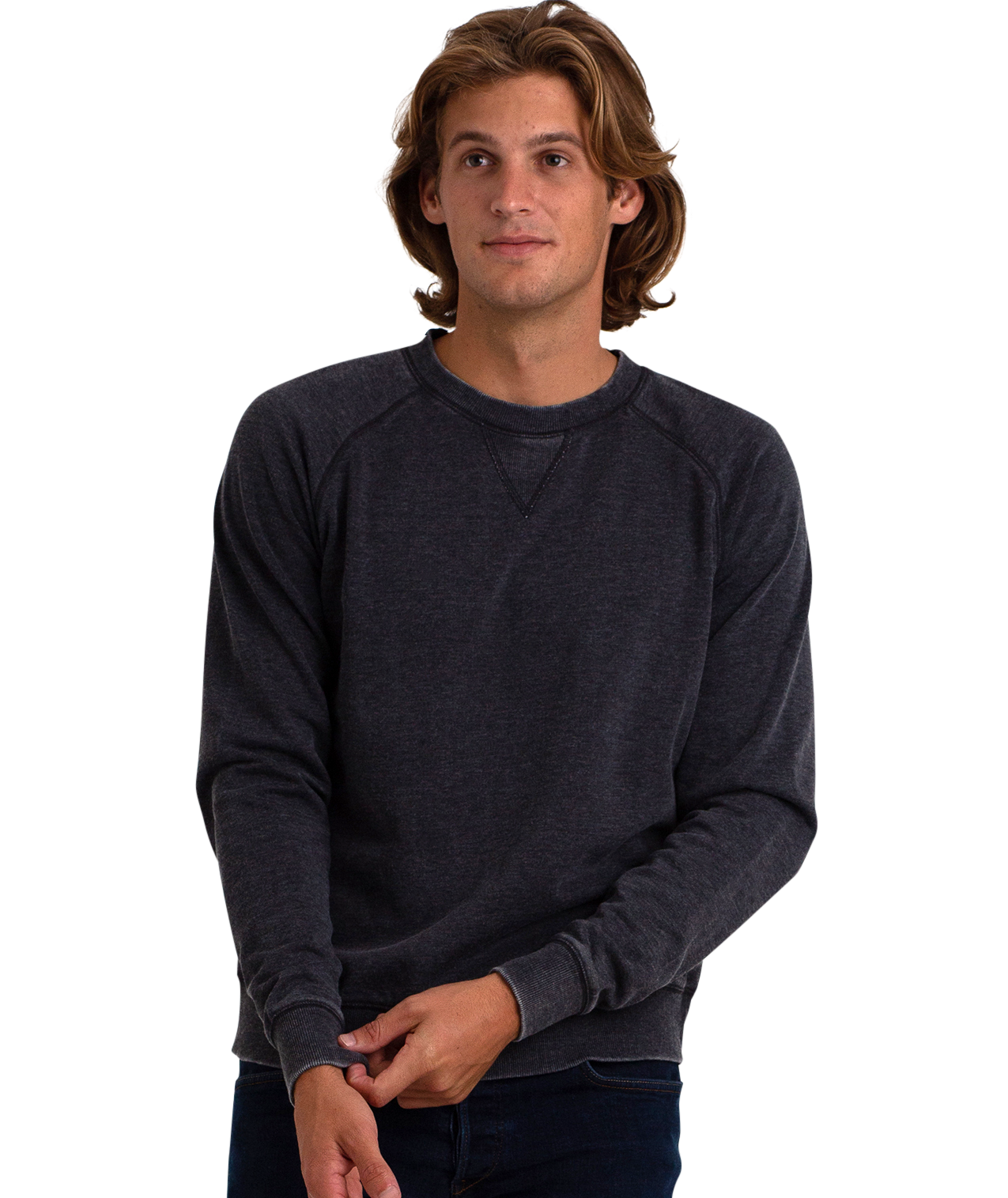 U.S. Apparel - Wholesale Sweatshirt - Women's - Adult Vintage Fleece Crew62