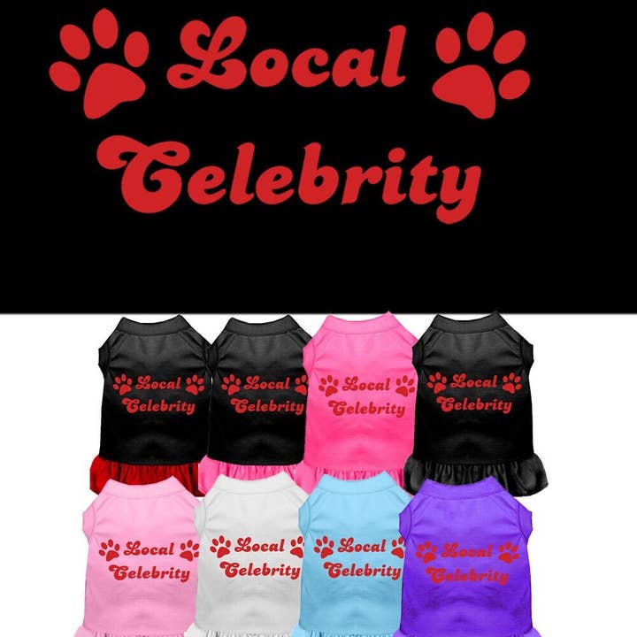 Pet Dress "Local Celebrity" for wholesale by As You Wish Apparel
