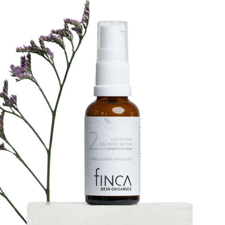 Akne Rosacea Behandlung Rosacea Subtyp 2 PPR Subtyp Beruhigendes Serum 2 Rötungslinderung für den Großhandel von finca skin organics