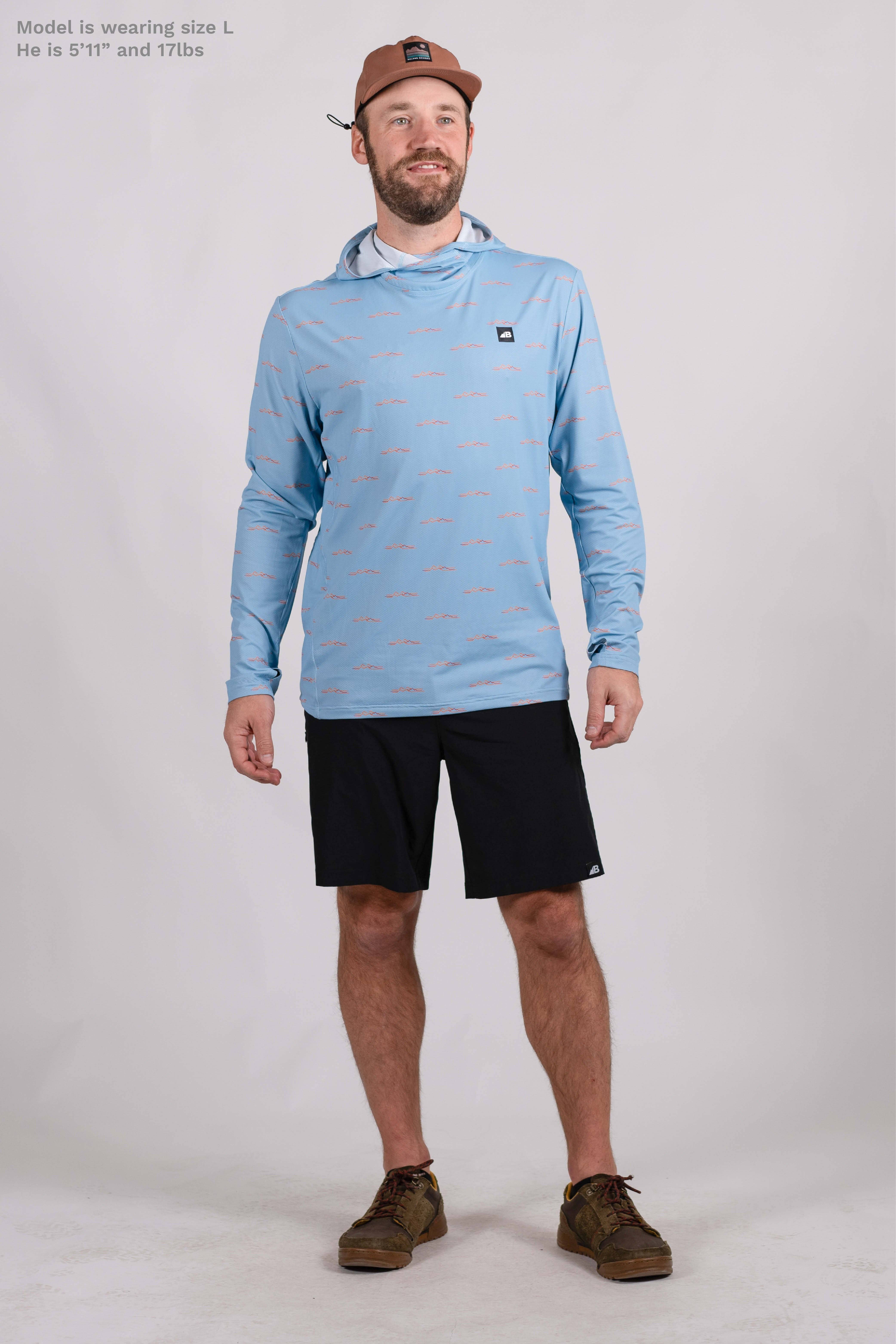 Belong Designs - Wholesale Hoodie - Men's - Men's Ascent UPF50 Sun Hoodie7