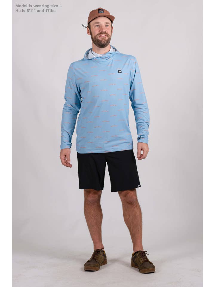 Belong Designs - Wholesale Hoodie - Men's - Men's Ascent UPF50 Sun Hoodie7