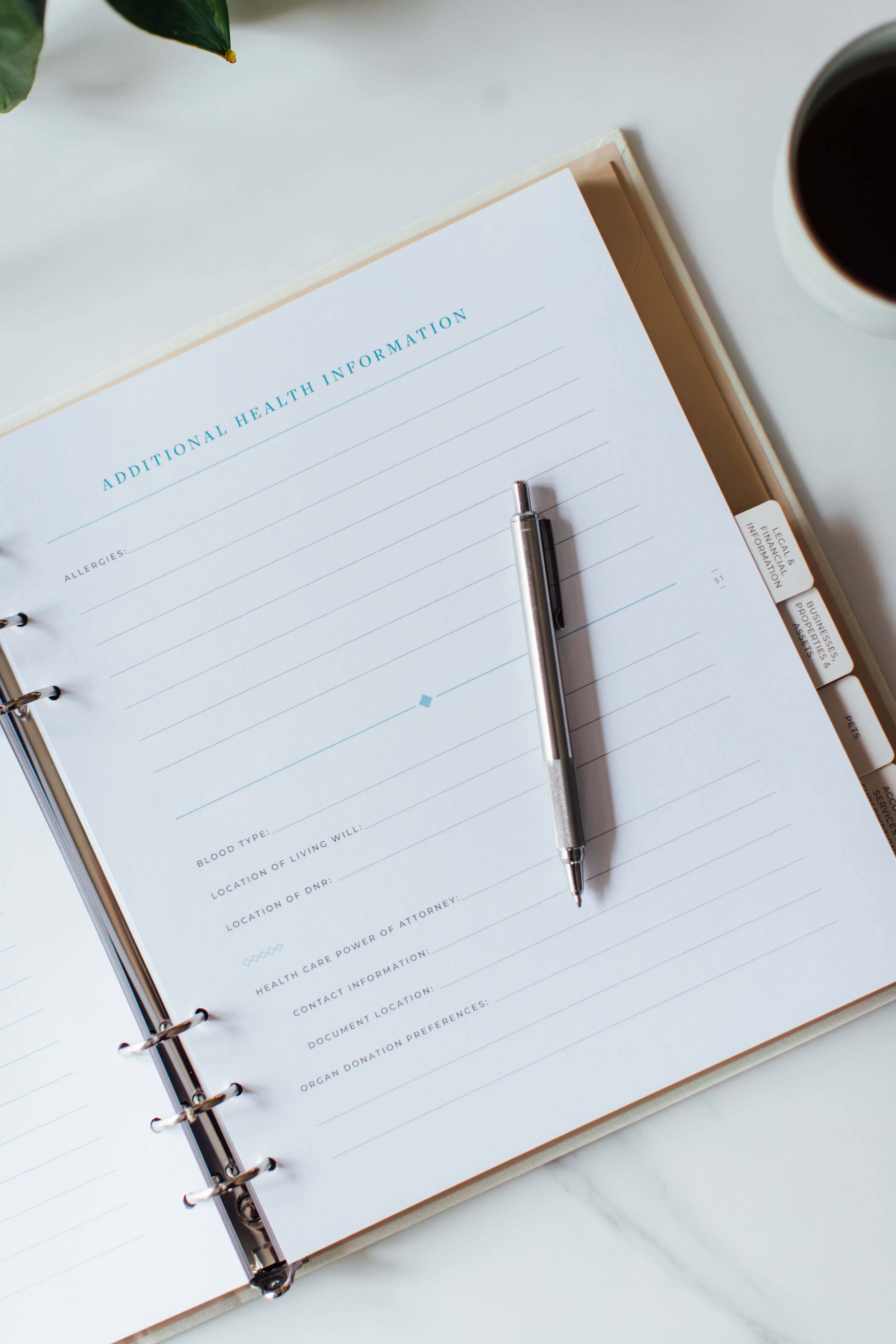 Paige Tate & Co. - Vendita all'ingrosso Planner - Il Pianificatore Patrimoniale Essenziale (Organizzatore di Fine Vita)1