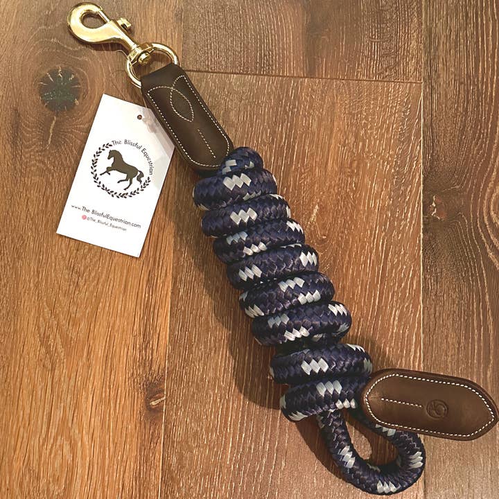 The Blissful Equestrian - Wholesale Horseback Riding Gear - Blissful Oxford Lead Rope