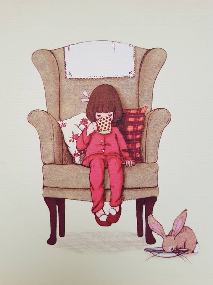 Chocolate Quente Postcard por atacado de Ollebol & Muis