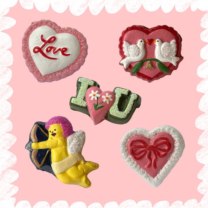 Valentine Magnet Mix for wholesale by Crunch Supply