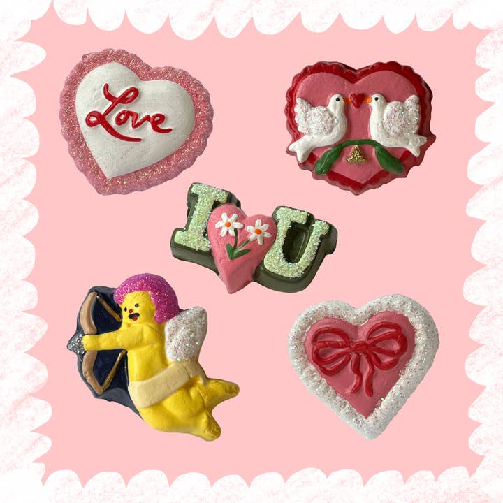 Valentine Magnet Mix for wholesale by Crunch Supply