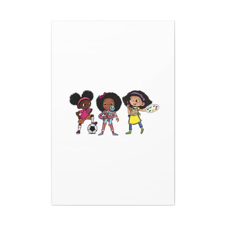 Ikuzi Dolls - Wholesale Art Print - Kids & Baby - Kids' Canvas Wall Art - Playful Characters for Creative Spaces47